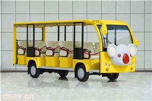  湖南14座卡通造型电动观光车价格景区旅游观光车厂家